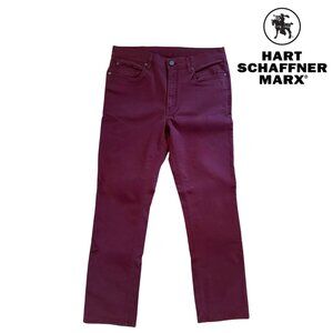 Hart Schaffer Marx Men's Burdungy 5-Pocket Jean Size 34x32
